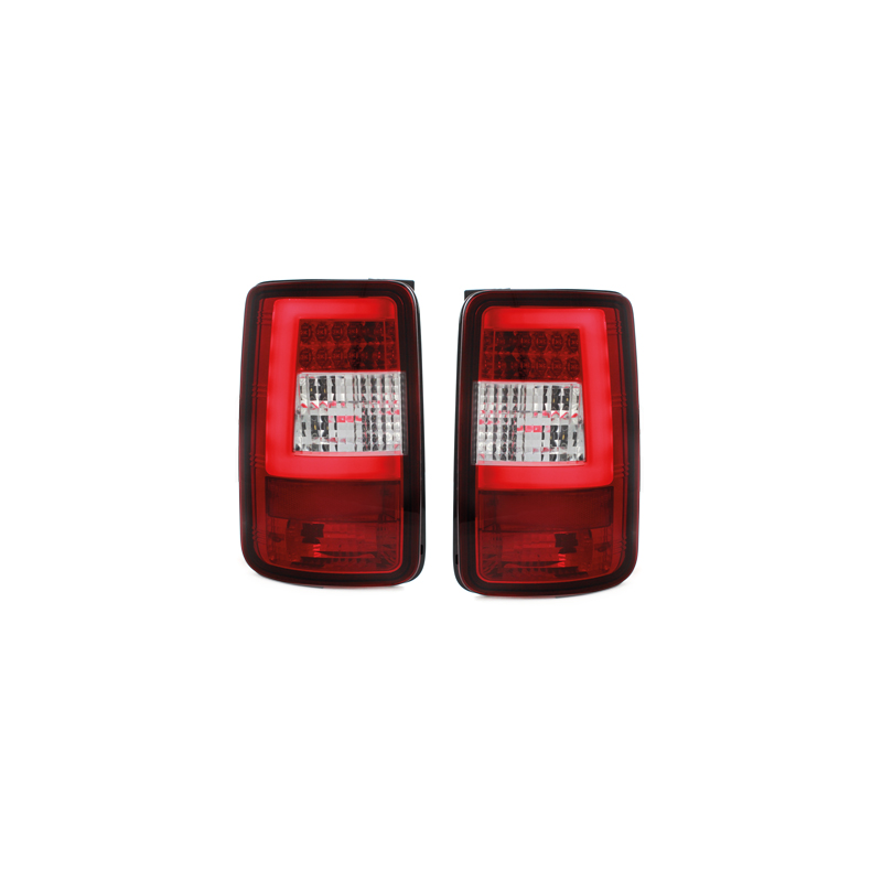 Feux arrière LED VW Caddy_03-15_Rouge/clair