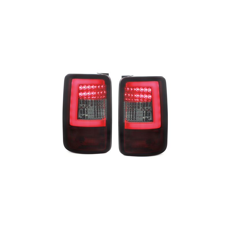 Feux arrière LED VW Caddy_03-15_Rouge/Fumé