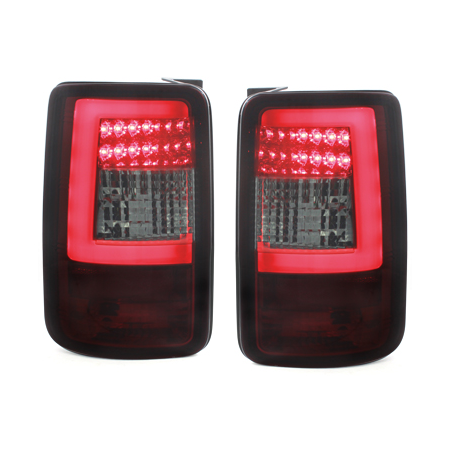 Feux arrière LED VW Caddy_03-15_Rouge/Fumé