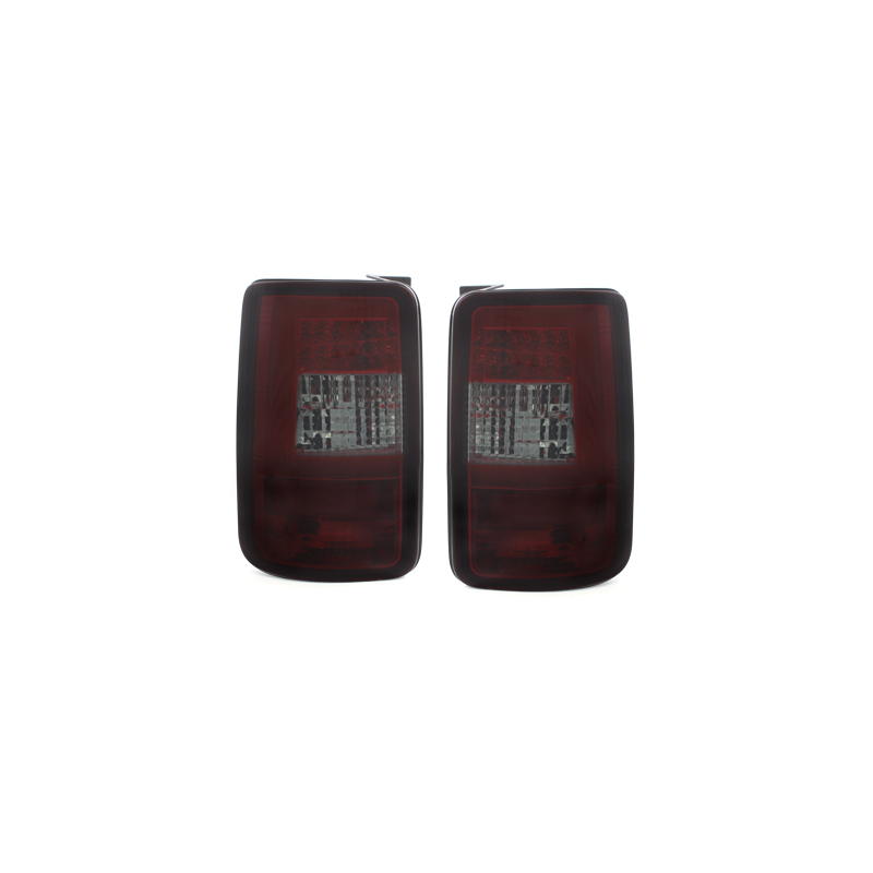 Feux arrière LED VW Caddy_03-15_Rouge/Fumé