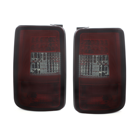 Feux arrière LED VW Caddy_03-15_Rouge/Fumé