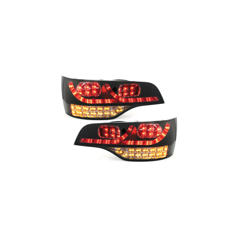 Feux LED Audi Q7 05-09 noir/ fumé