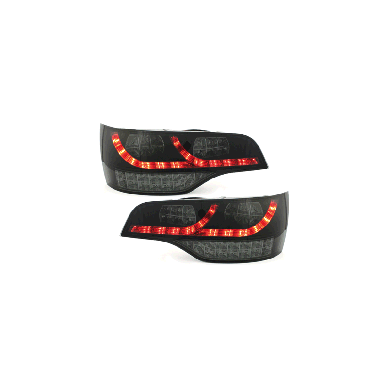 Feux LED Audi Q7 05-09 noir/ fumé