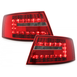 Feux arrière LED Audi A6 4F Berline 04-08-Rouge/clair