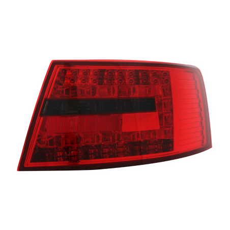 Feux arrière LED Audi A6 4F Berline 04-08-Rouge/Fumé 7PIN