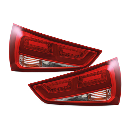  Feux arrière LED Audi A1 Rouge/Clair -  RA20DLRC