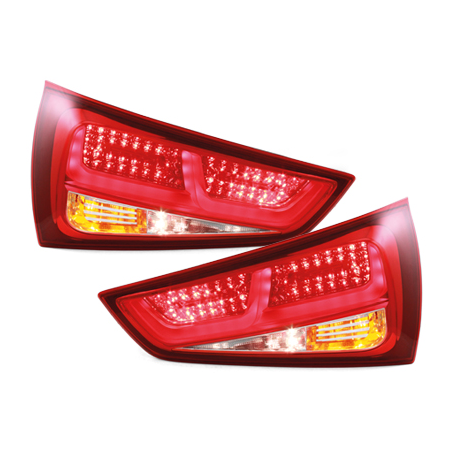  Feux arrière LED Audi A1 Rouge/Clair -  RA20DLRC