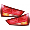 Feux arrière LED Audi A1 Rouge/Clair - RA20DLRC Feux arrière LED Audi A1 Rouge/Clair - RA20DLRC