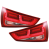Feux arrière LED Audi A1 Rouge/Clair - RA20DLRC Feux arrière LED Audi A1 Rouge/Clair - RA20DLRC