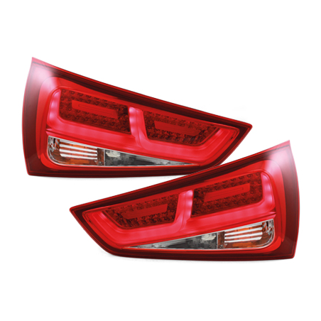  Feux arrière LED Audi A1 Rouge/Clair -  RA20DLRC