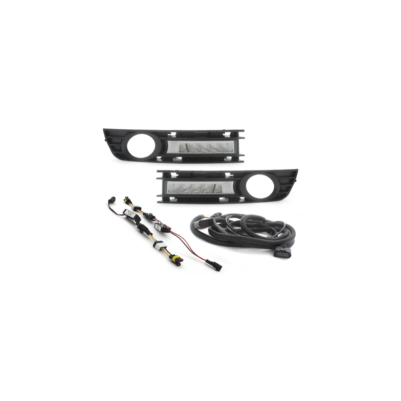 Feux de jour MODULITE Audi A4 8E 01-05 Avec Antibrouillard (Compatible avec phares xénon uniquement)
