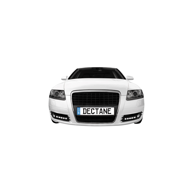 Feux de jour MODULITE Audi A6 4F 04-08 Avec Antibrouillard Fumé+Xenon