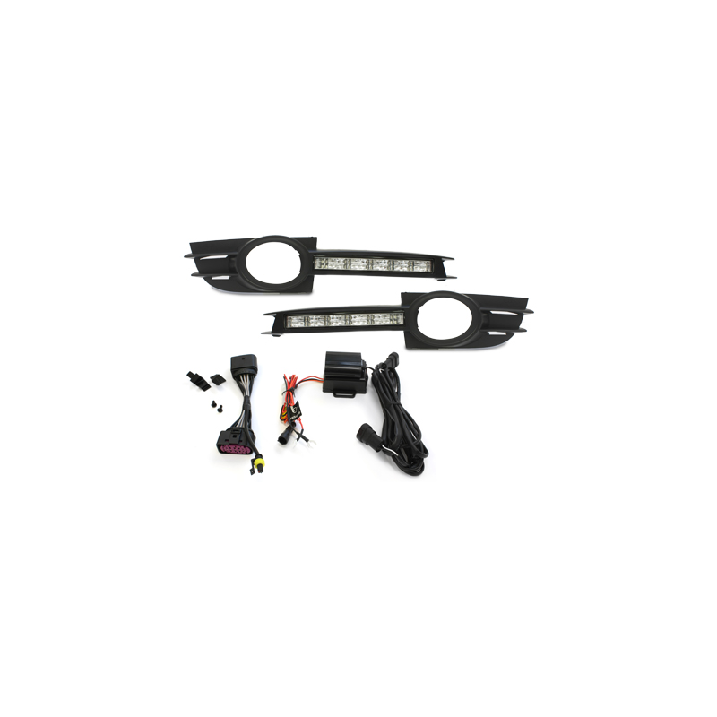 Feux de jour MODULITE Audi A6 4F 04-08 Avec Antibrouillard+Xenon