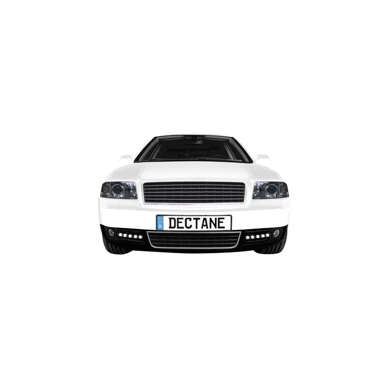 Feux de jour MODULITE Audi A6 4B 02-05 Avec Antibrouillard Fumé