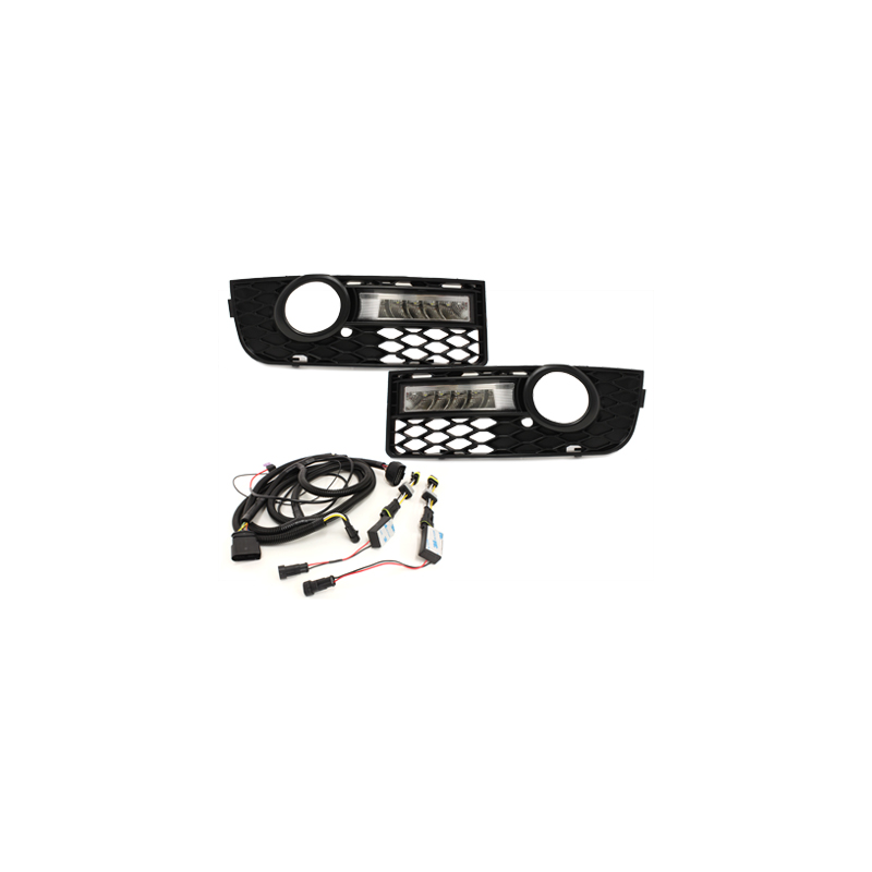 Feux de jour MODULITE Audi A4 8E S-Line 01-05 Avec Antibrouillard