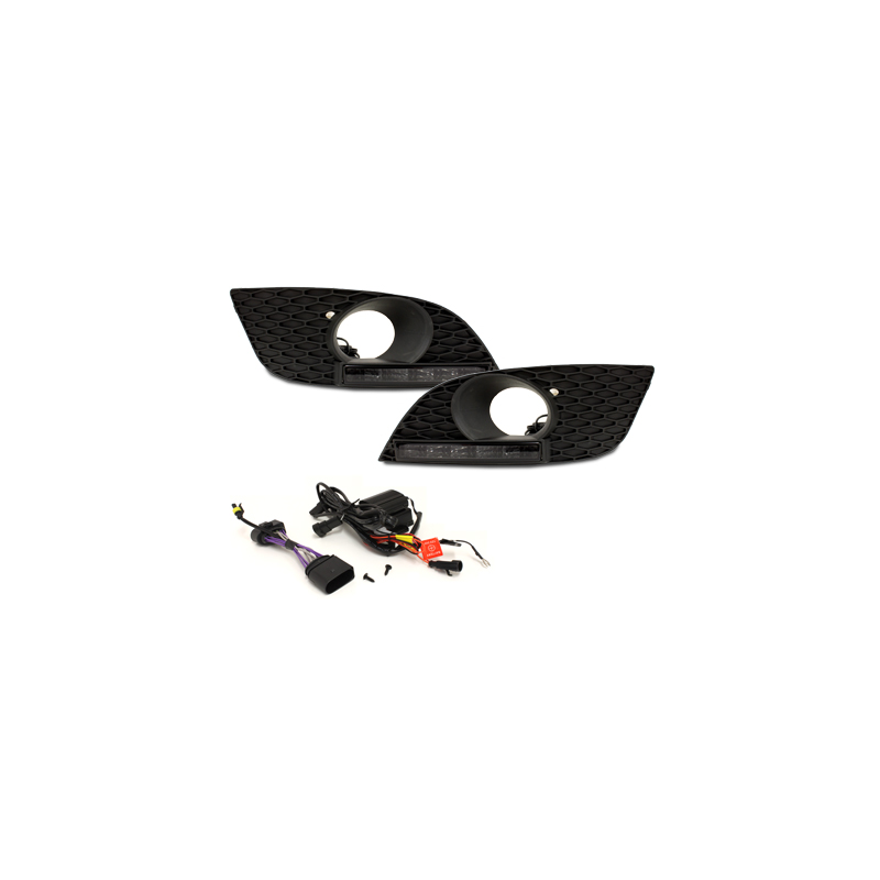 Feux de jour MODULITE Seat Leon 1P1 2009-2012 m. NSW+Xenon_smo