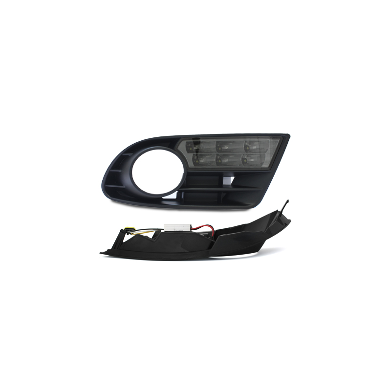 Feux de jour MODULITE VW Golf V Plus 05-09 Avec Antibrouillard Fumé