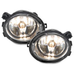 Anti-brouillards BMW E46 98-03/E39 96-02-chromé