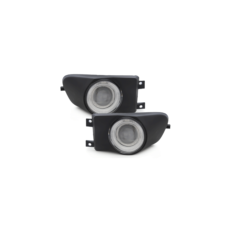 Anti-brouillards BMW E39 96-00-Angel Eyes-Noir
