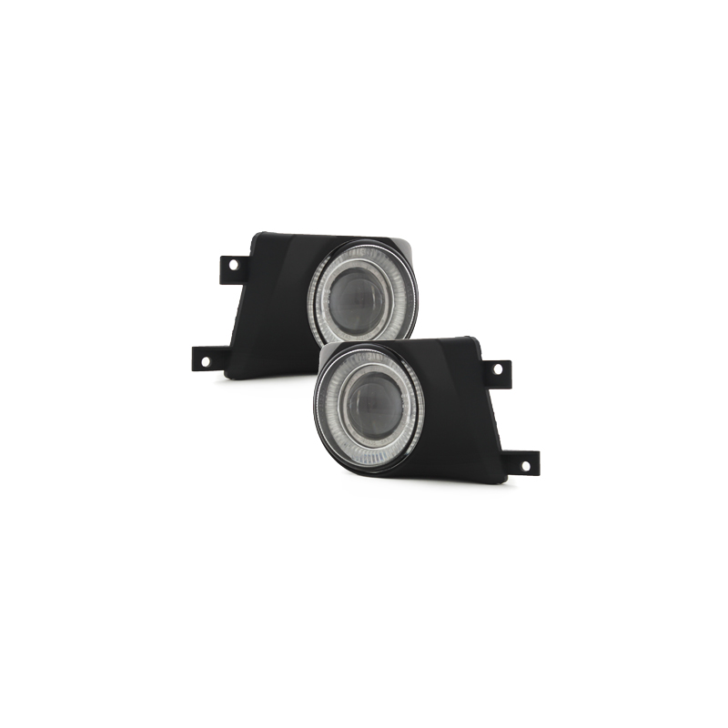 Anti-brouillards BMW E39 96-00-Angel Eyes-Noir