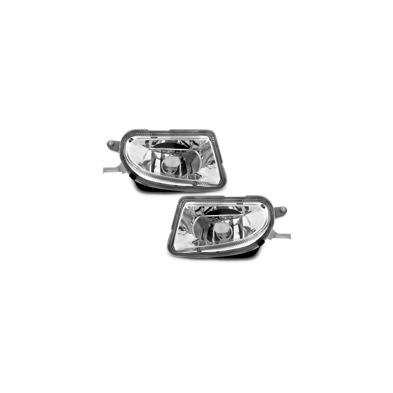 Anti-brouillards Mercedes Benz W210 99-01 E-Kl.-chromé