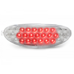 Feu de brouillard arrière Peugeot 206/206cc-LED-chromé