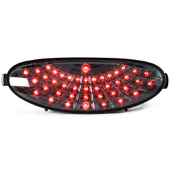 Feu de brouillard arrière Peugeot 206/206cc-43 LED-Fumé