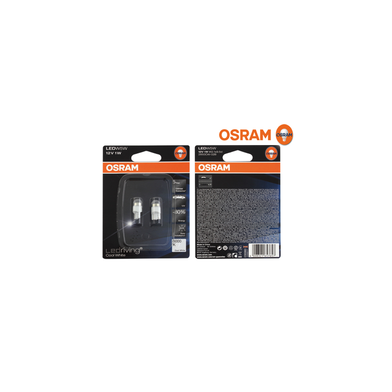 LED W5W OSRAM LED Family W5W Innenbeleuchtung 6000K