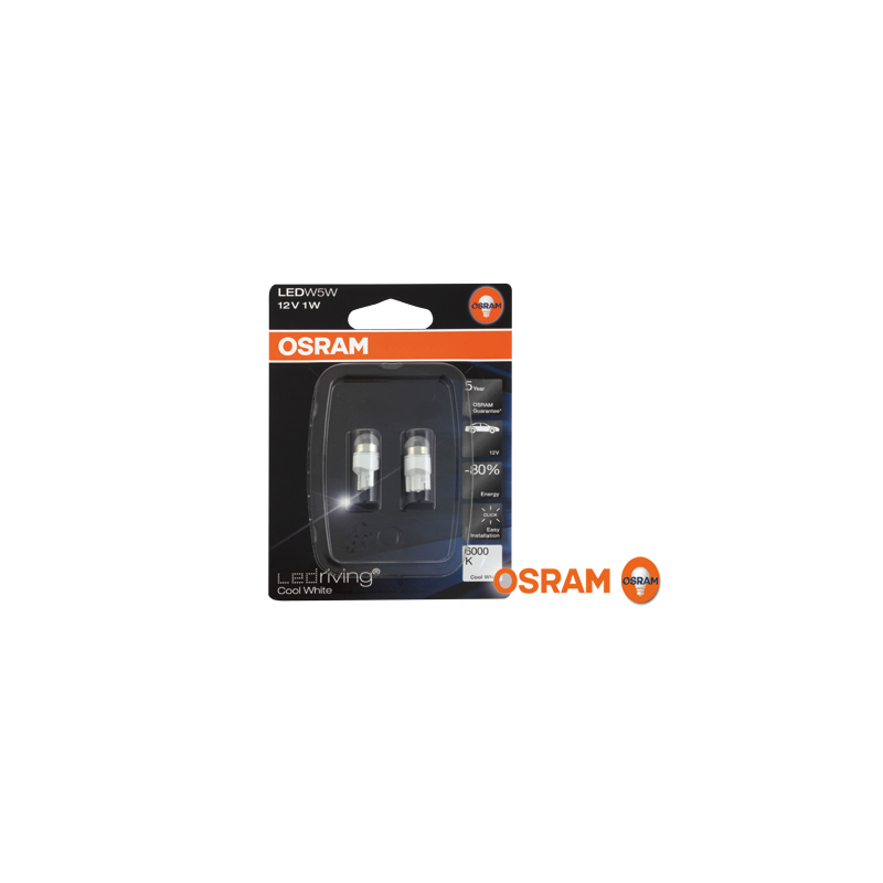 LED W5W OSRAM LED Family W5W Innenbeleuchtung 6000K