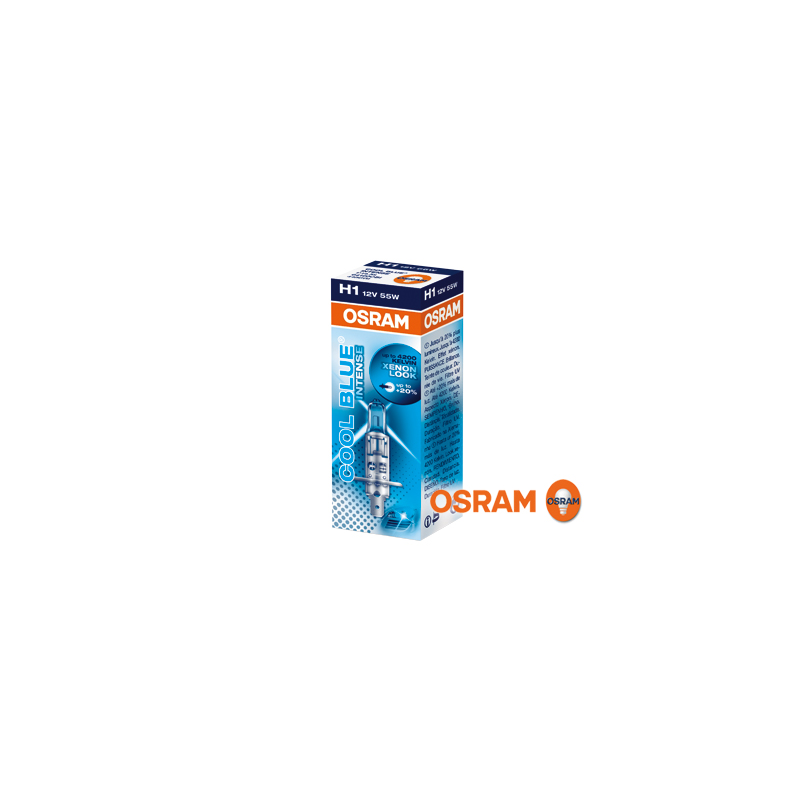 OSRAM Cool Blue Intense H1 Xenon Look 12 V/55 W (1 Pièce)