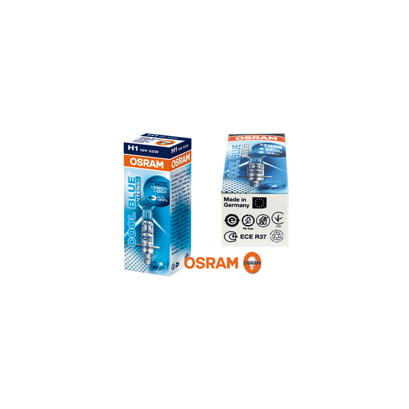 OSRAM Cool Blue Intense H1 Xenon Look 12 V/55 W (1 Pièce)
