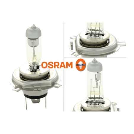 Ampoule look xénon OSRAM SILVERSTAR 2.0 H4 12 V/55 W  (2 pièces)