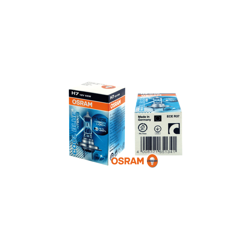 OSRAM Cool Blue Intense H7 Xenon Look 12 V/55 W (1 Pièce)
