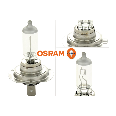 Ampoule look xénon OSRAM SILVERSTAR 2.0 H7 12 V/55 W (2 pièces)