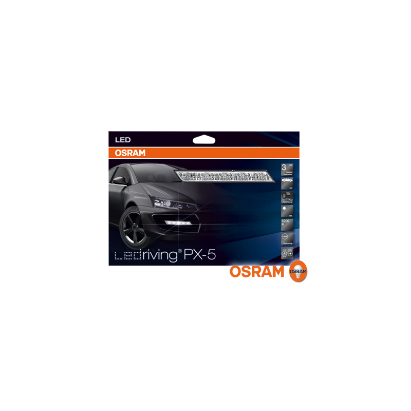 OSRAM® LED Feux de jour avec 5 LED (2 pièces)