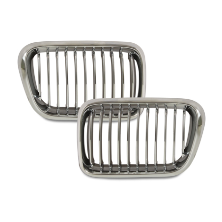 Grille BMW E36 3er 96-98-chromé