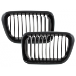 Grille BMW E36 3er 96-98-Noir/Brillant