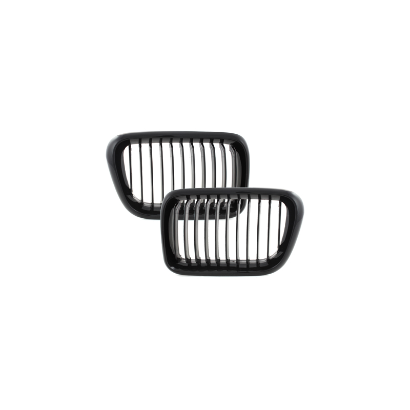Grille BMW E36 3er 96-98-Noir/Brillant