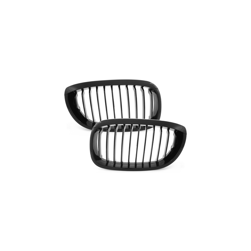 Grille BMW E46 Coupé/Cabrio 3er 02-03-Noir/Brillant