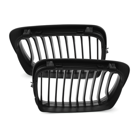 Grille BMW E46 Coupé/Cabrio 3er 00-03-Noir/Brillant/M Design