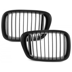Grille BMW E39 5er 96-03-Noir/Brillant