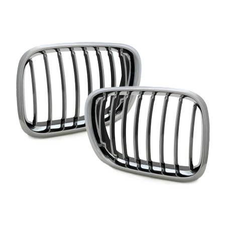 Grille BMW E53 X5 00-03-chromé