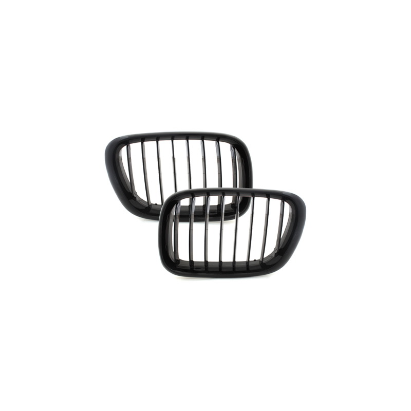 Grille BMW E53 X5 00-03-Noir/Brillant