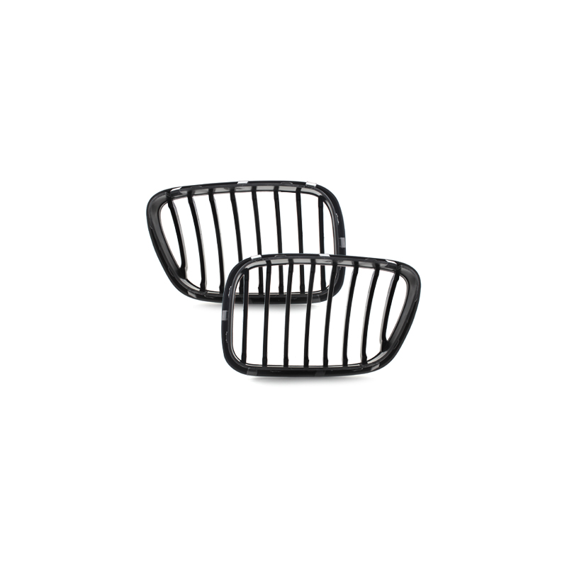 Grille BMW E53 X5 00-03-Noir/Brillant