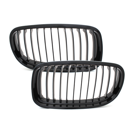 Grille BMW E90 3er 08-12-Noir/Brillant