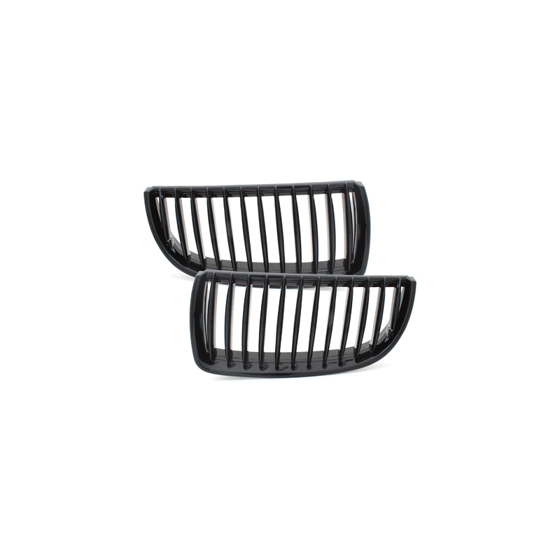 Grille BMW E90 3er 05-08-Noir/Brillant