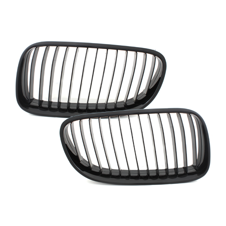 Grille BMW E92/93 LCI 3er 2010+-Noir/Brillant