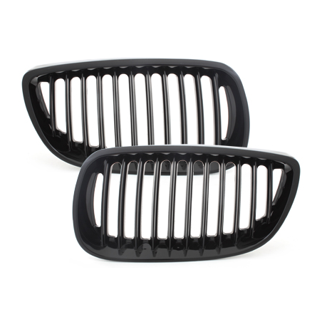 Grille BMW E92/93 3er 06-08-Noir/Brillant