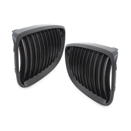 Grille BMW E92/93 3er 06-08-Noir/Brillant