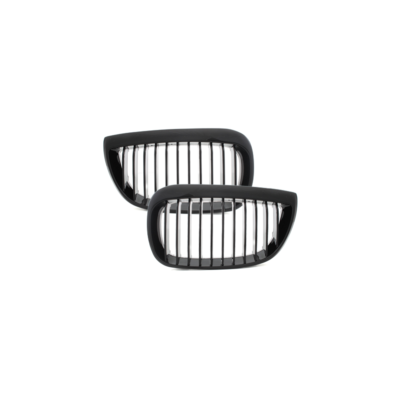 Grille BMW E87 1er 05-07-Noir/Brillant